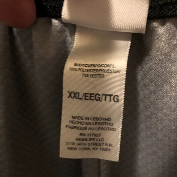 Reebok Men's Gray Mesh Athletic Basketball Gym Shorts - Picture 5 of 5